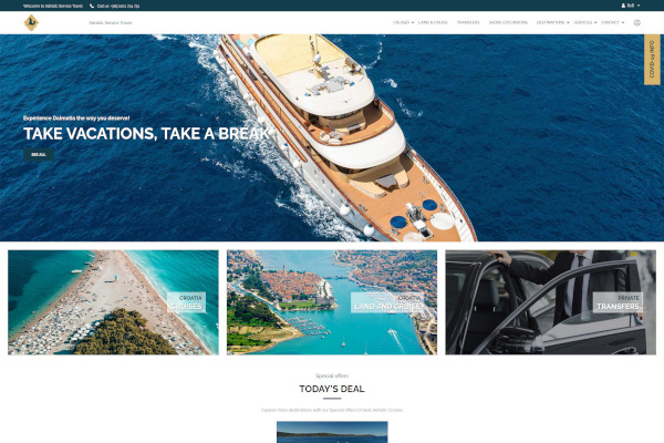 Adriatic Service Travel | Razvoj web aplikacija